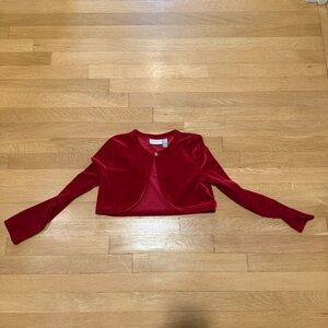 The Children's Place Red Bolero Jacket